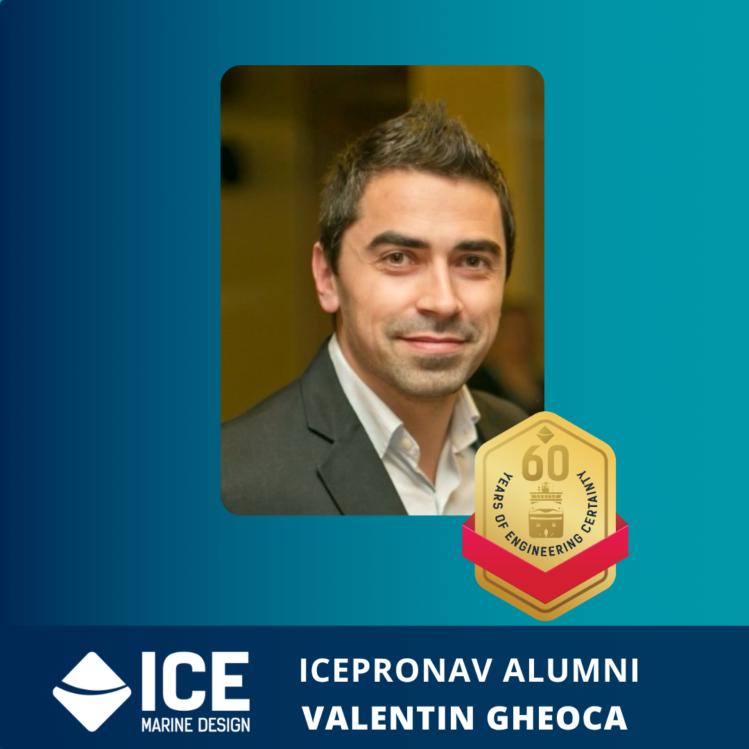 Valentin Gheoca, former ICEPRONAV engineer and Director, Functional Engineering at Vancouver Shipyards, Canada.